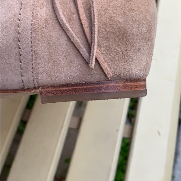 Nude Fringe Boots - Picture 7 of 7